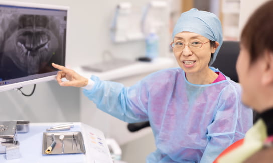 丁寧なカウンセリングとしっかりとした治療説明