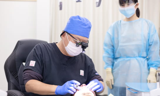 怖くない・痛みの少ない治療