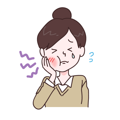 歯茎が腫れている