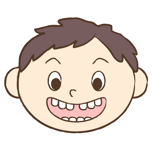 子どもの歯並び