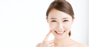 ホワイトニングをした女性